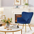 Blue Velvet Upholstered Accent Chair M331849