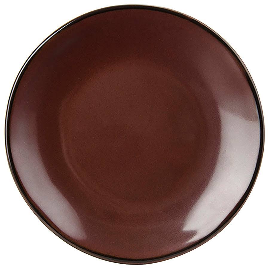 Artisan Red Rock China Plate - 24/Case Q557