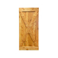 36 in. x 84 in. Solid Knotty Pine Wood Interior Sliding Barn Door Slab H7141