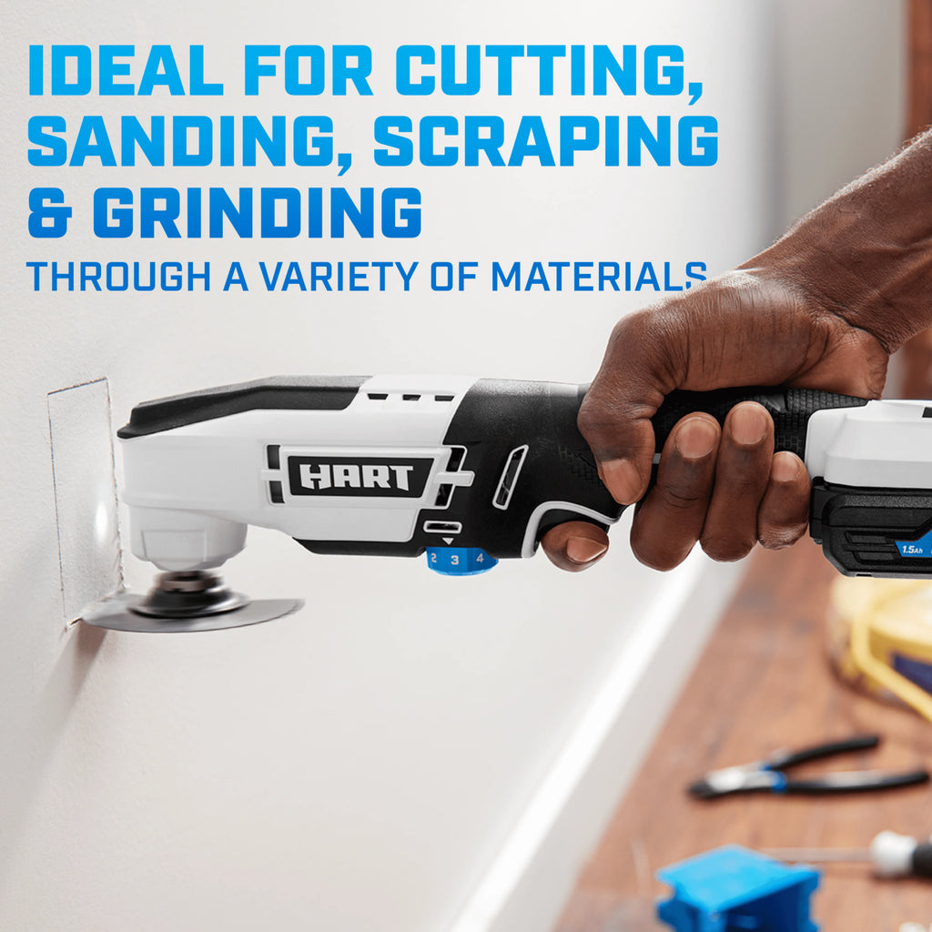 Cordless Oscillating Multi-Tool with Accessories U3484