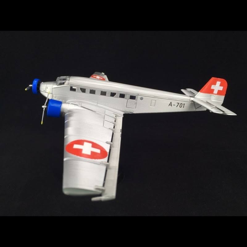 Silver Junkers Ju 52-3m I6472