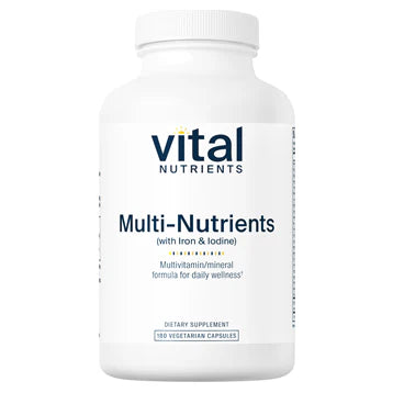 Multi-Nutrients with Iron & Iodine 180 Capsules W44738