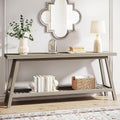 Grey Farmhouse Console Table X85190