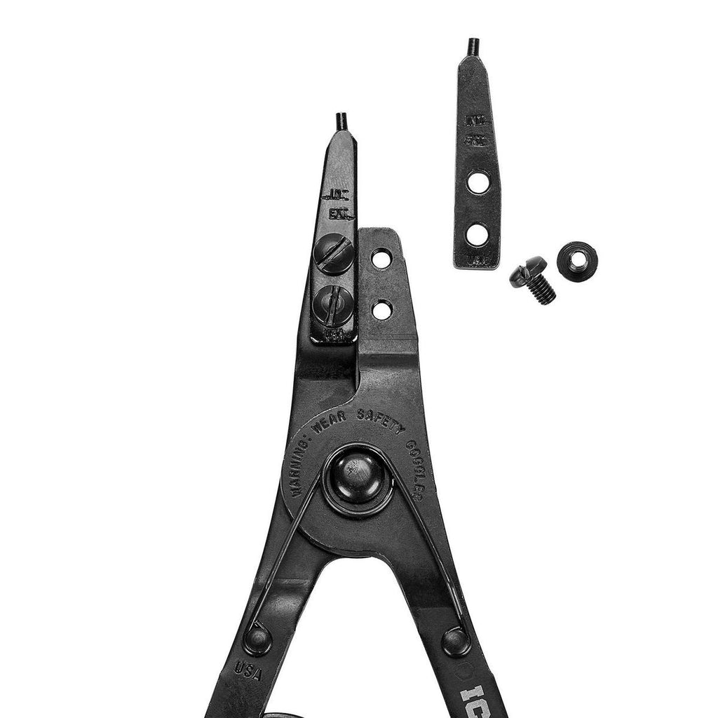 Ratcheting Retaining Ring Pliers Set with Replaceable Tips, 2-Piece M725901