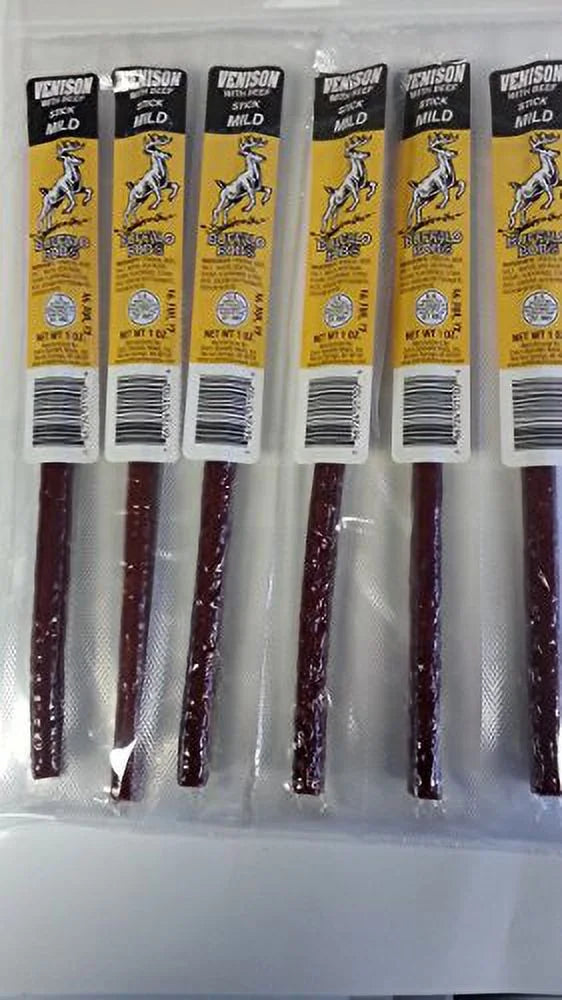 Venison Mild Meat Sticks 6 Pack D1281