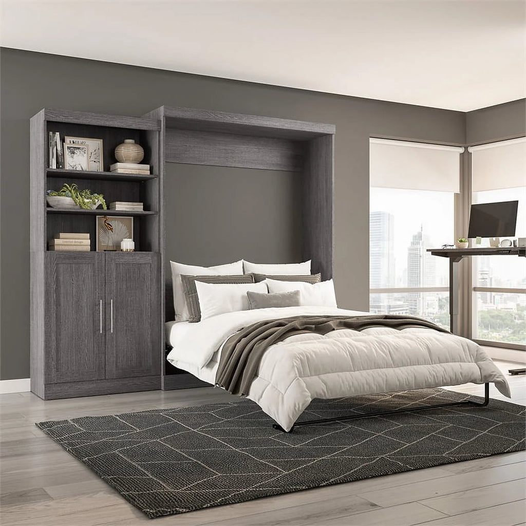Queen Murphy Bed & Closet Organizer U878476