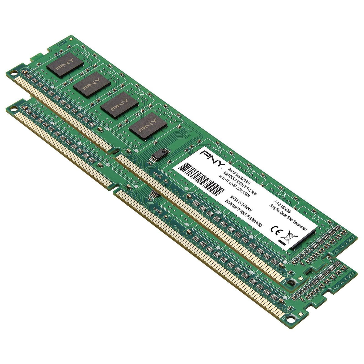 8GB Kit (2x4gb) DDR3 1600Mhz CL11 Desktop Memory P367