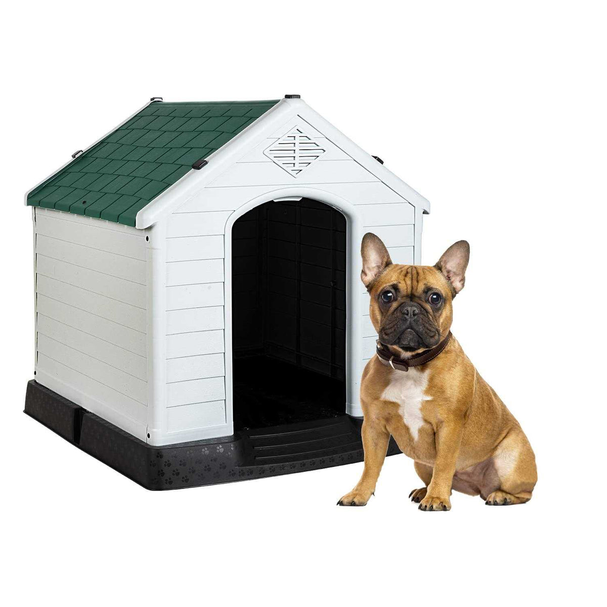 Large Insulated Plastic Dog House H809947