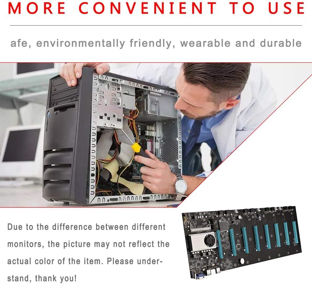 8 Video Card Slot DDR3 Motherboard CPU Set H11629
