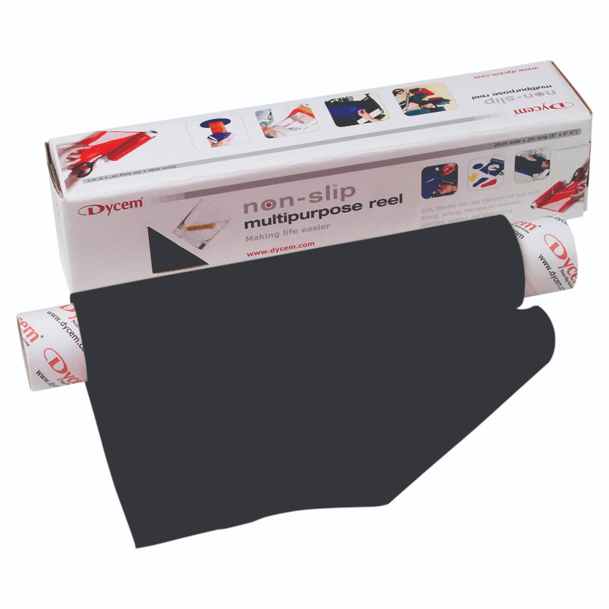 Black Non-Slip Material Roll V51708
