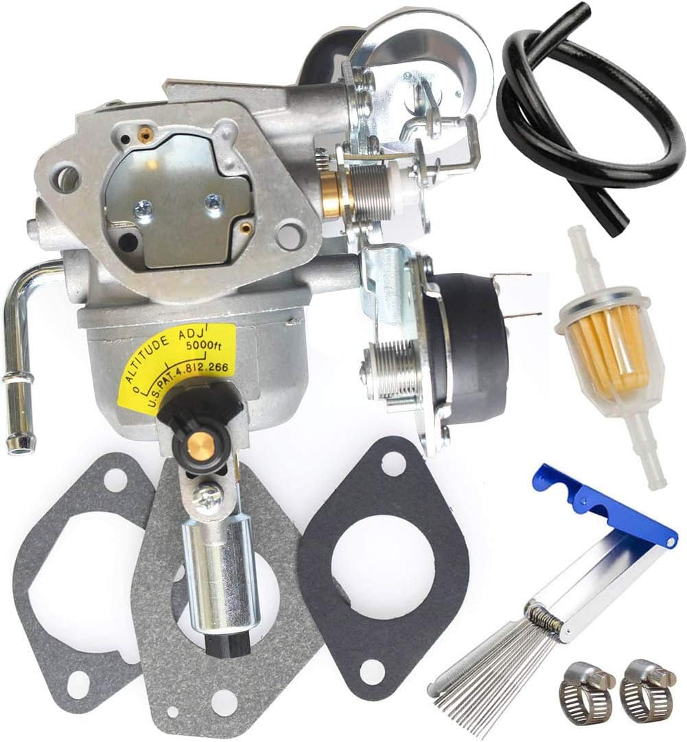 Carburetor with Mounting Gaskets Fuel Filter Cleaner Tool Kit D411