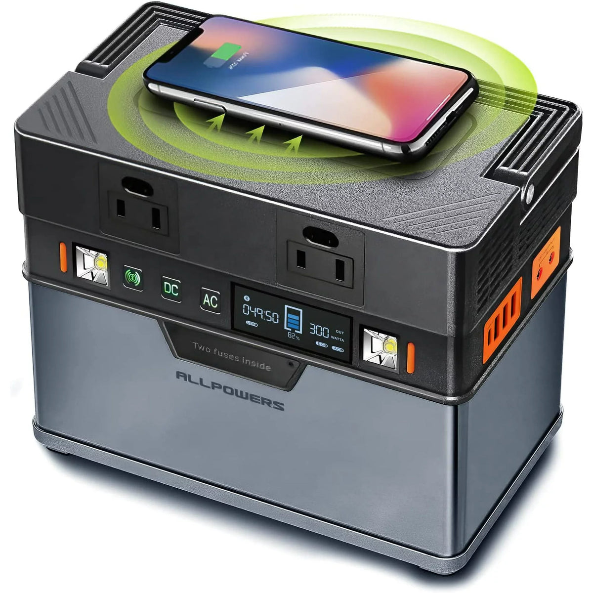 288Wh Portable Power Station with 300 Watt AC Outlets I8713