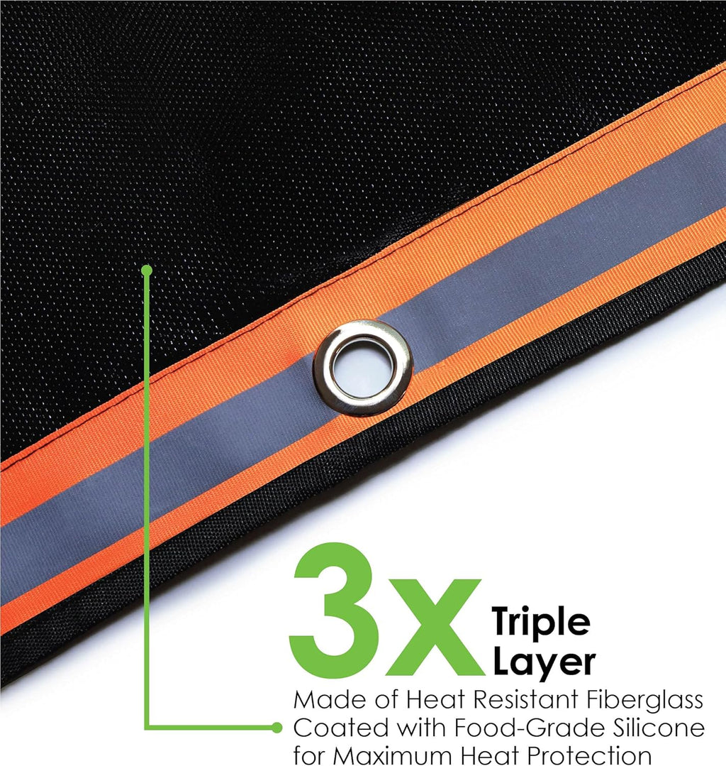 Fireproof 3 Layer Fire Pit Mat X823795