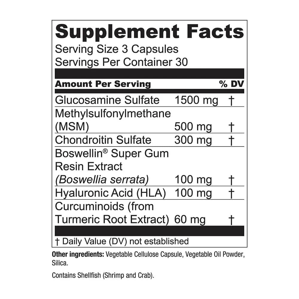Glucosamine Chondroitin Q41210