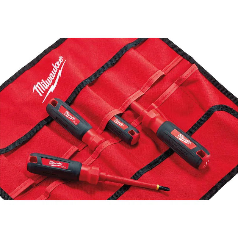 Insulated Screwdriver Set and Pouch (4-Piece) L7325