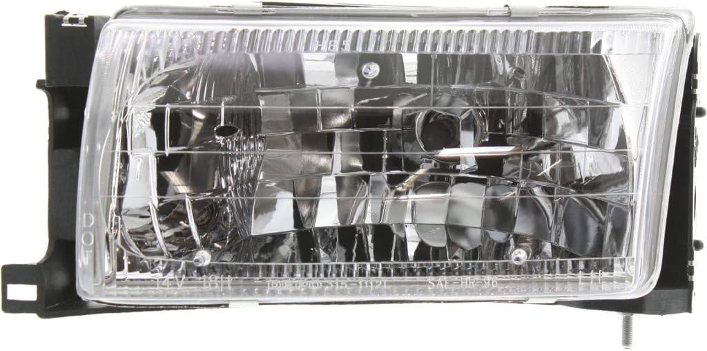 Headlight Assembly for Nissan Quest 1996 1998 Passenger Side Halogen M72057