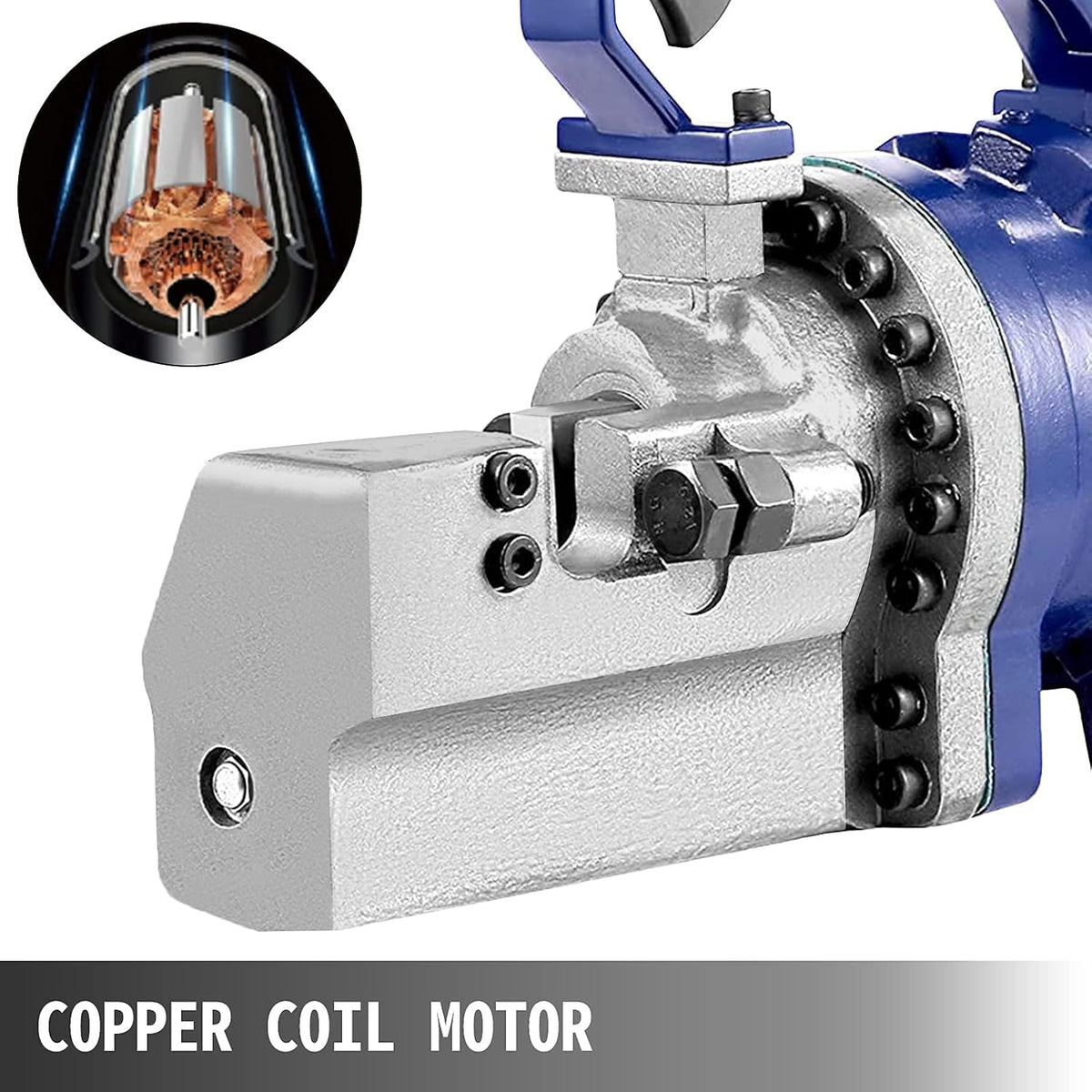 Electric Hydraulic Rebar Cutter with Adjustable Alloy Steel Blade Y9451