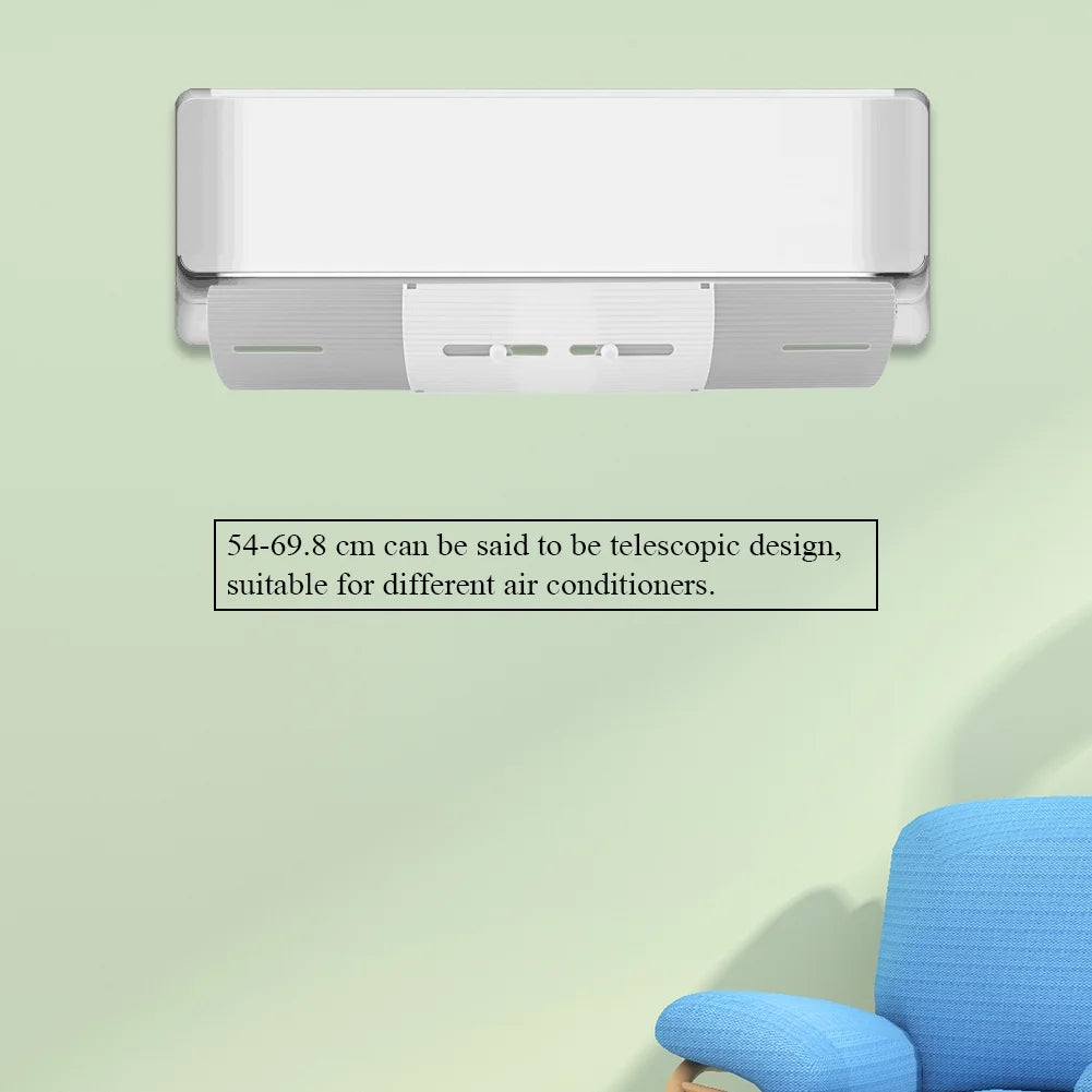 Retractable Windshield Air Conditioning Deflector D619