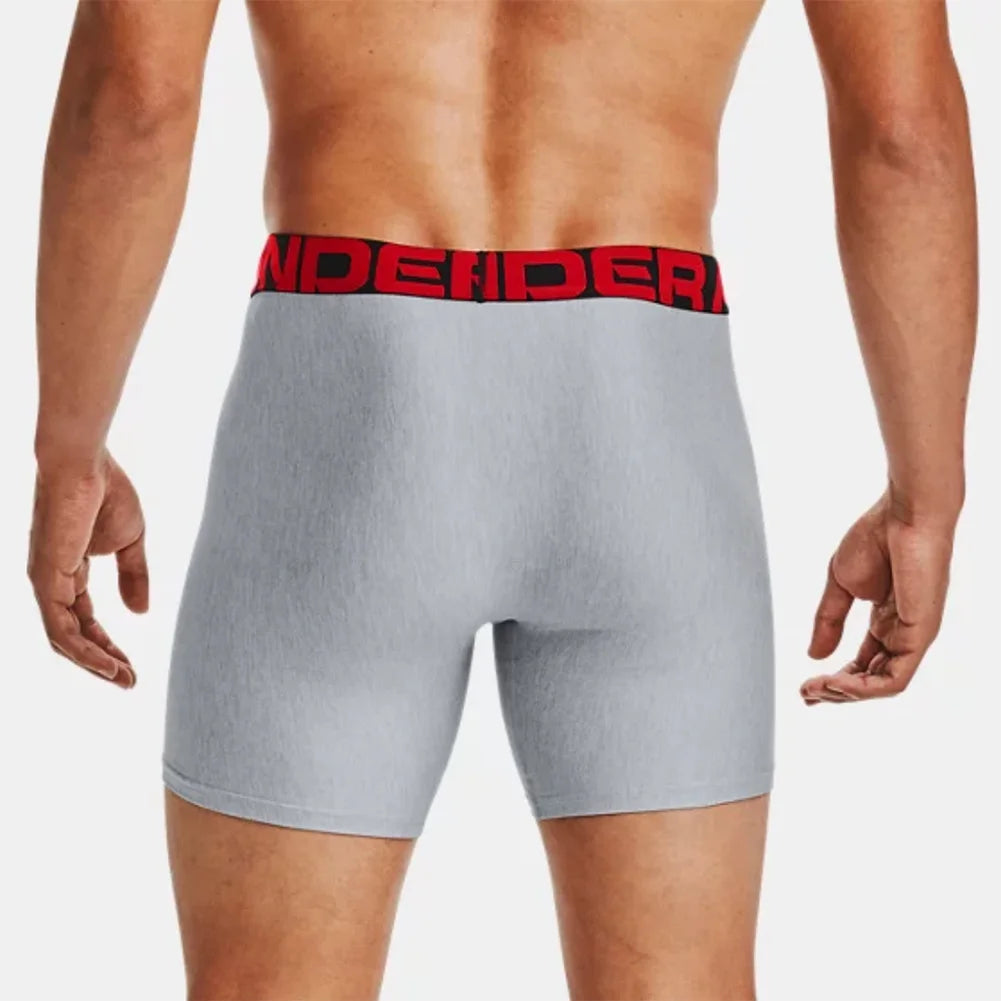 Grey 3XL Men's Boxer Brief 2 Pack V9779