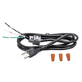 Universal 3-Prong 13 Amp Dishwasher Power Cord Kit, 5.3 Ft, Black D80166