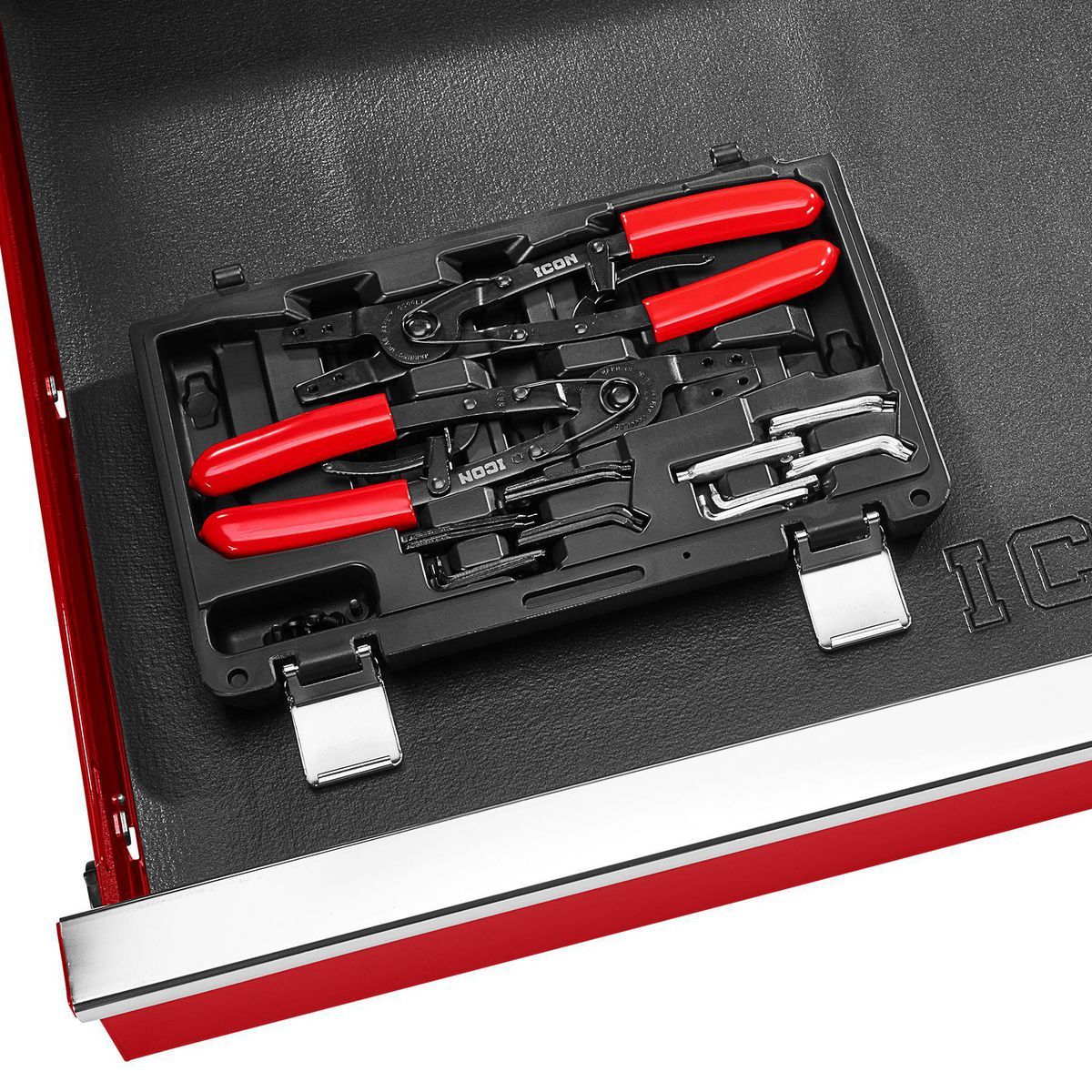 Ratcheting Retaining Ring Pliers Set with Replaceable Tips, 2-Piece M725901