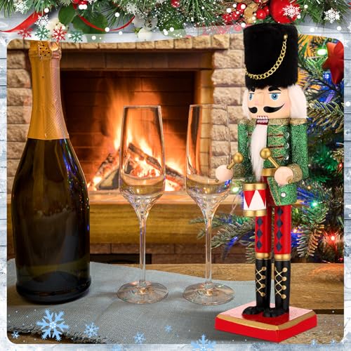 12 Inch Wooden Nutcracker Figures Christmas Decorations F359