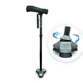 Black Folding All-Terrain Cane Walking Stick P73441