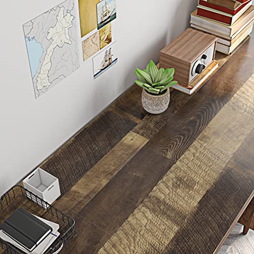 Waterproof Peel and Stick Wood Contact Paper Vinyl Flooring Roll V7846
