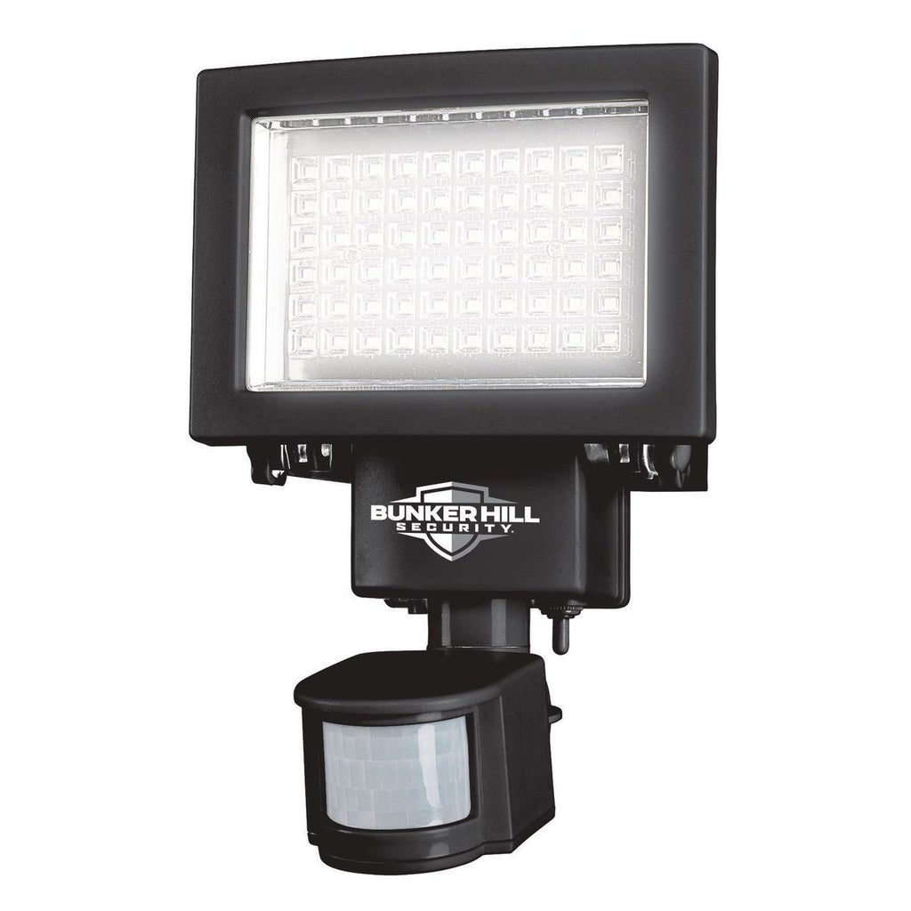 500 Lumen LED Solar Security Light Black N642