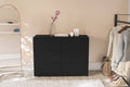 White 6 Drawer Wood Double Dresser Z173