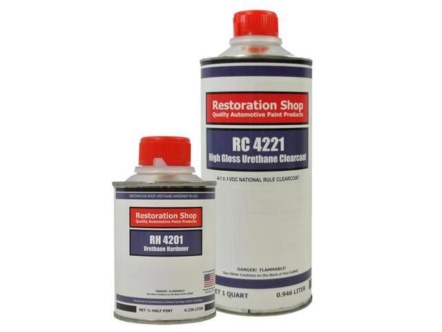 Gold Metallic Quart Urethane Basecoat Clearcoat Car Auto Paint Kit G682240