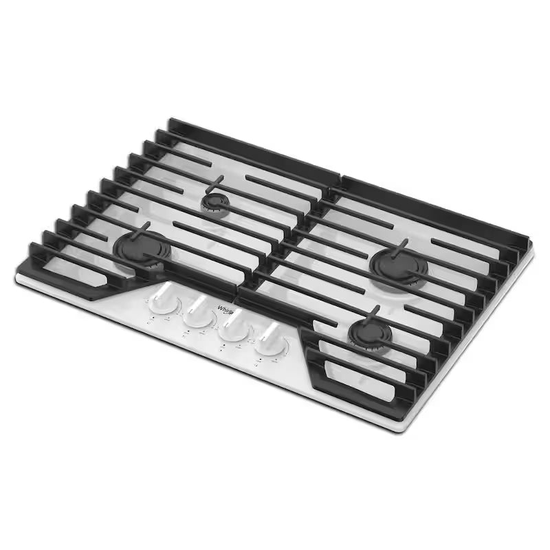 White 4-Burners Recessed Gas Cooktop C462886