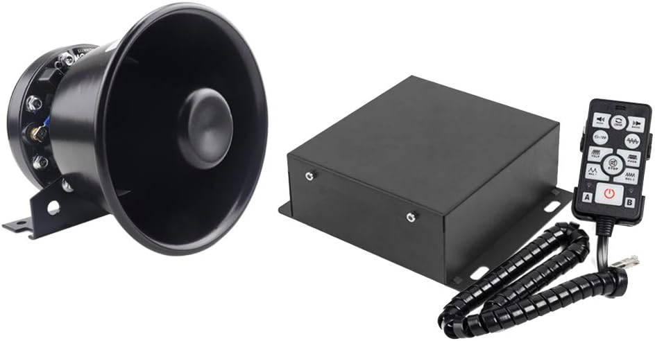 DC12V 100W Multi-Tones Wired Control with Mic Loudspeaker Emergency Electronic PA System K29072