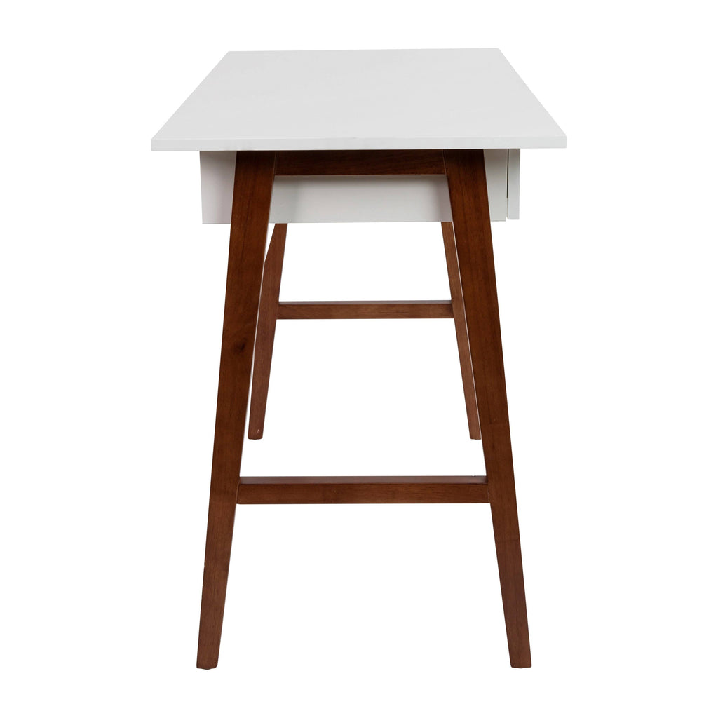 Black Writing Computer Desk with Drawer B382232