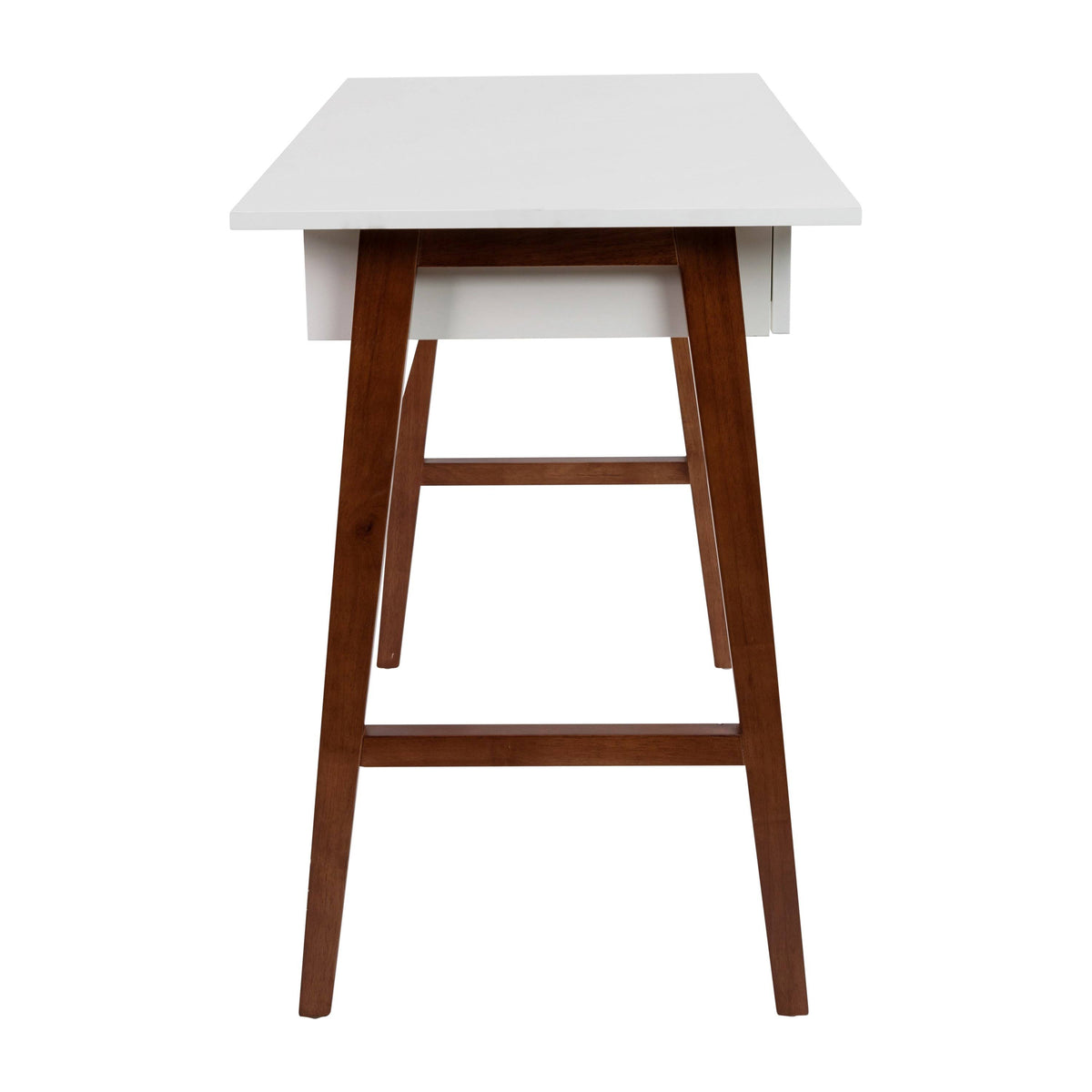 Black Writing Computer Desk with Drawer B382232