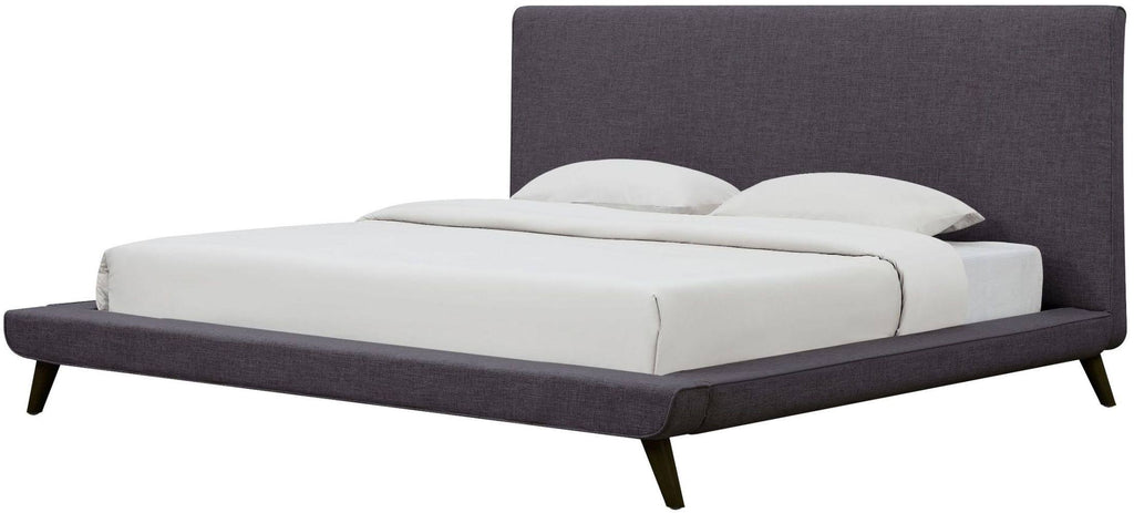 Grey Linen Full Bed N398