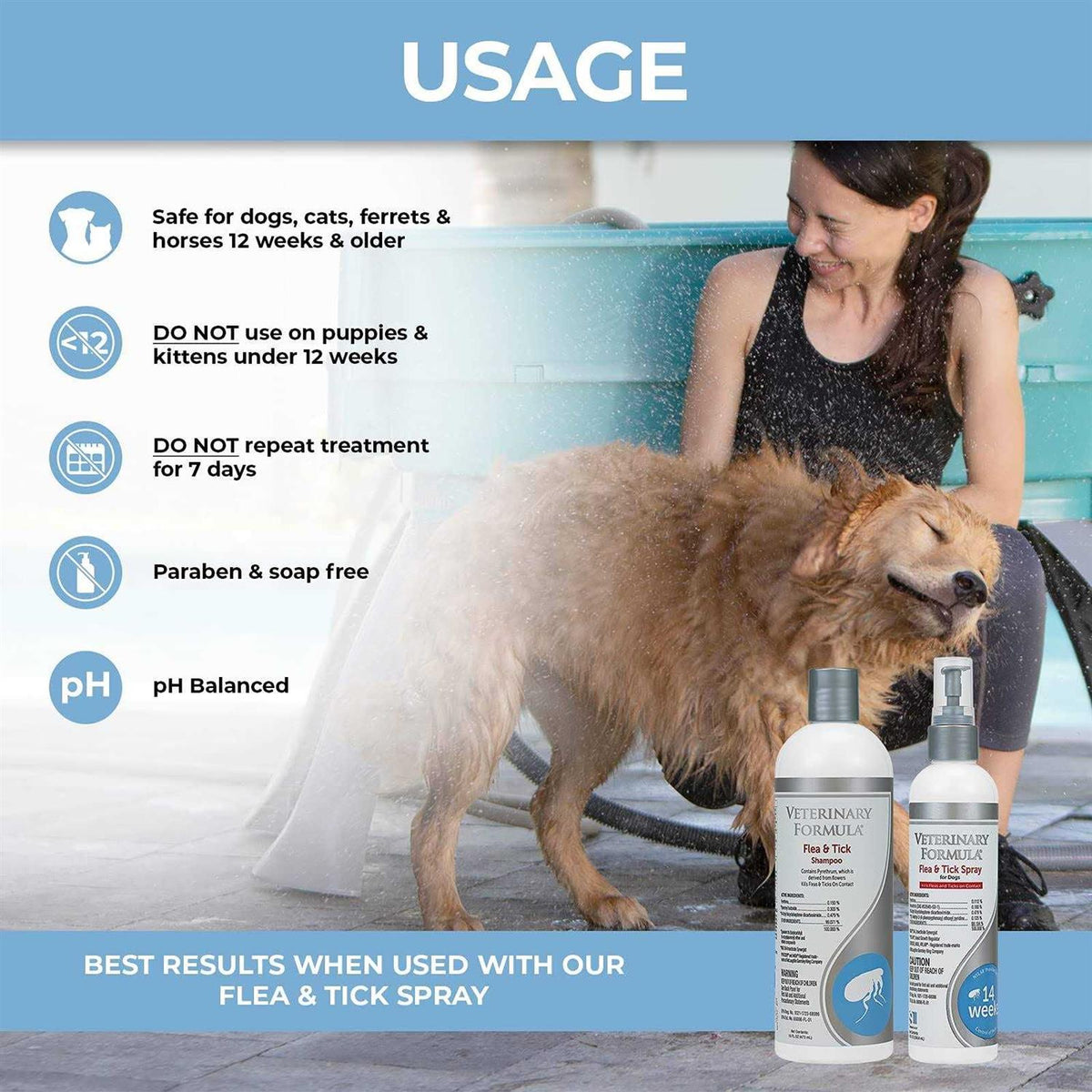 Flea Tick Shampoo J139
