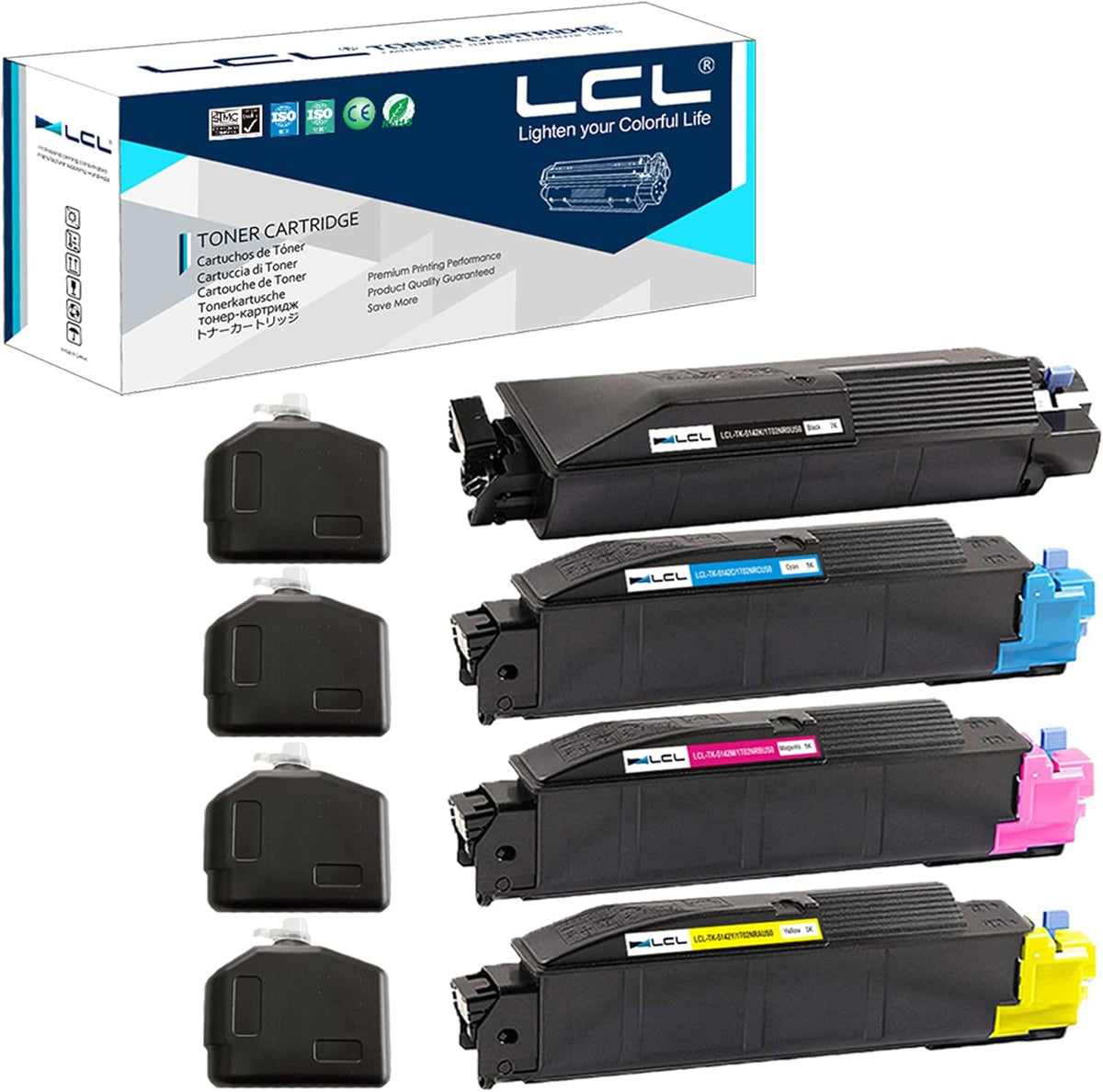 Compatible Toner Cartridge 4-Pack (Black Cyan Magenta Yellow) C6952