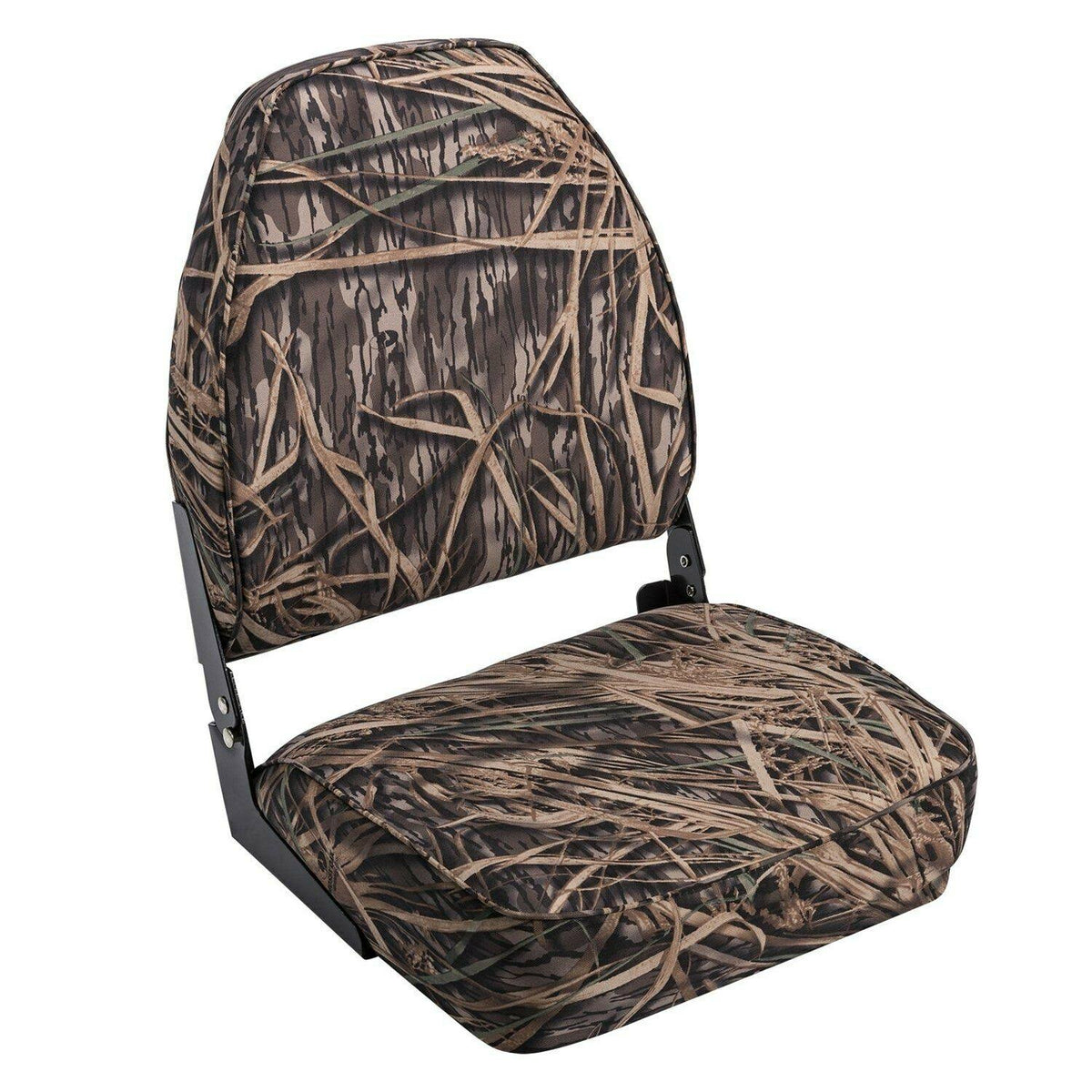 Mossy Oak ShadowGrass Blades High Back Boat Seat M279