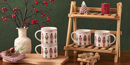 Ceramic Mug Set of 4, 16oz L9171