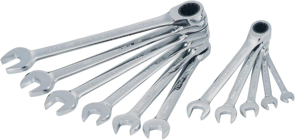 11-Piece Metric Ratcheting Wrench Set Z337