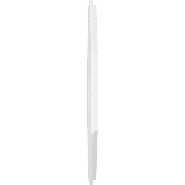26 inchod x 7 inchid x 10 1/4 inchc x 1 inchp PVC Contemporary Ceiling Medallion, Two Piece O914329