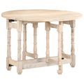 Round Solid Mango Wood Dining Table A3340