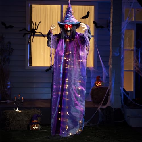 72” Hanging Witch Halloween Decoration I3022
