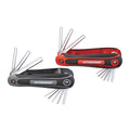SAE and Metric Folding Hex Key Set, 2 Piece M4150