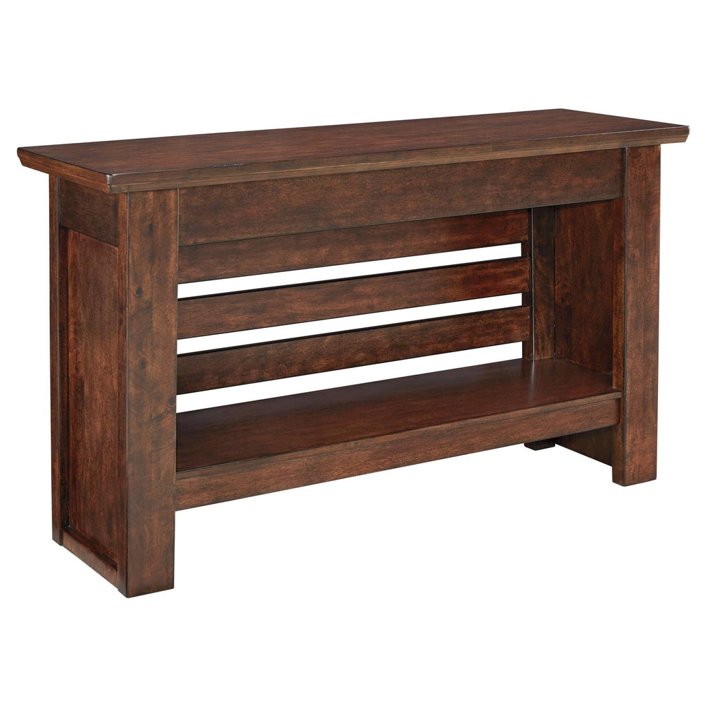 Reddish Brown Sofa Table C265645