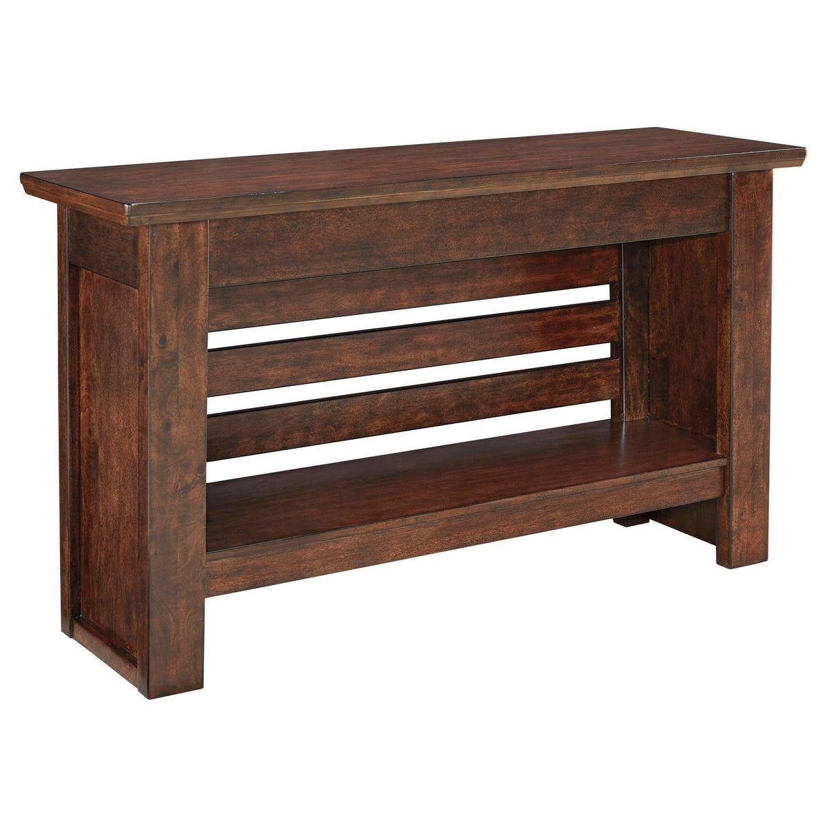Reddish Brown Sofa Table C265645