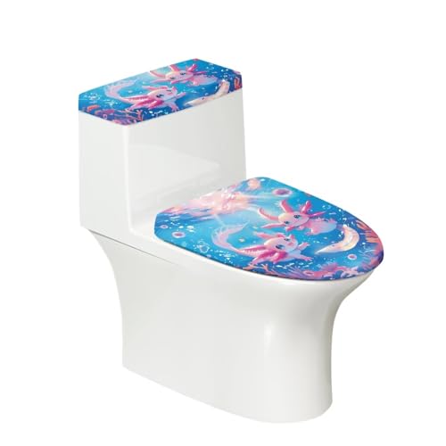 Red Christmas Toilet Seat Cover & Tank Cover Set 2Pcs D452529