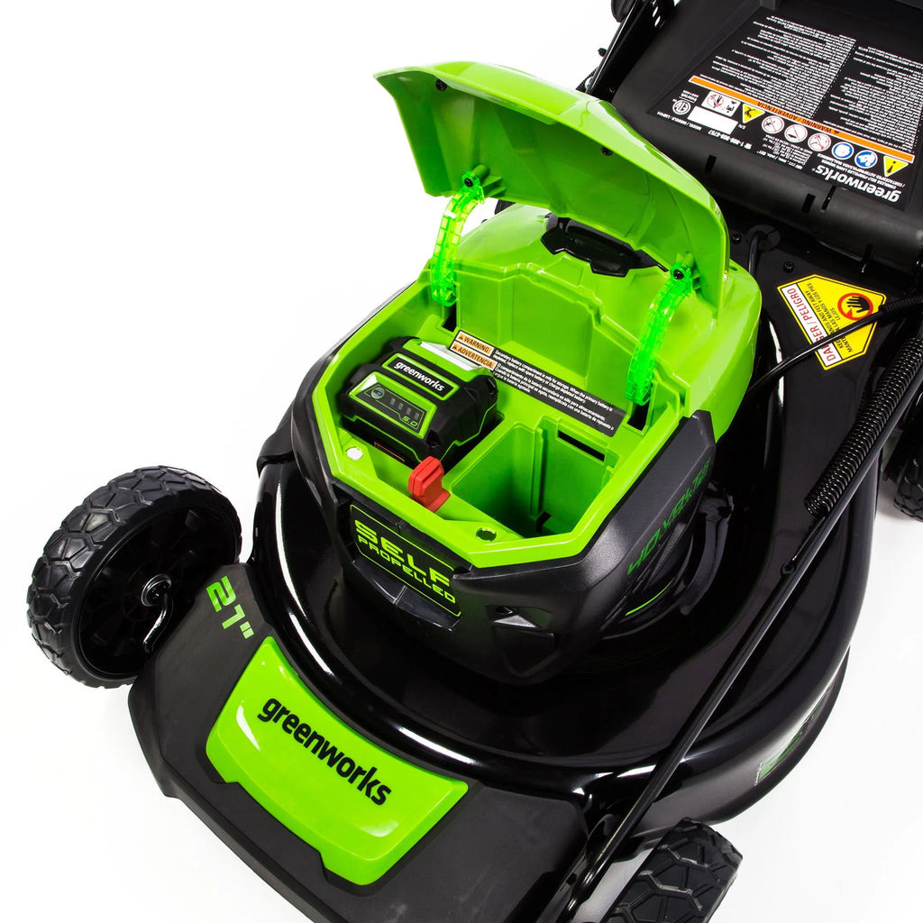 40V Self-Propelled Lawn Mower with 5.0 Ah Battery & Charger D43151