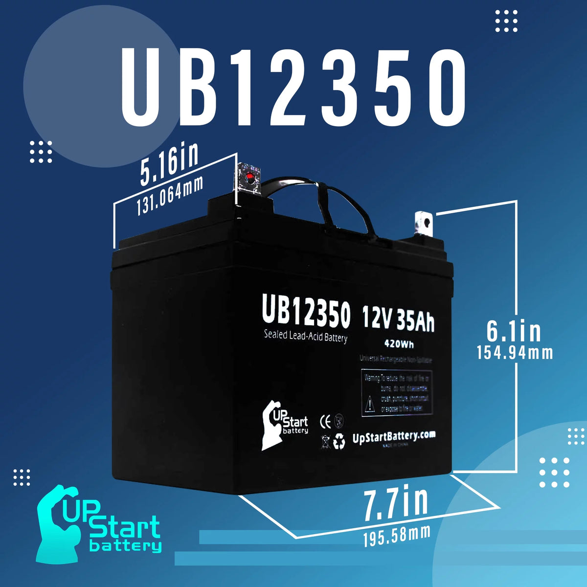 12V 35Ah AGM SLA Battery N5786